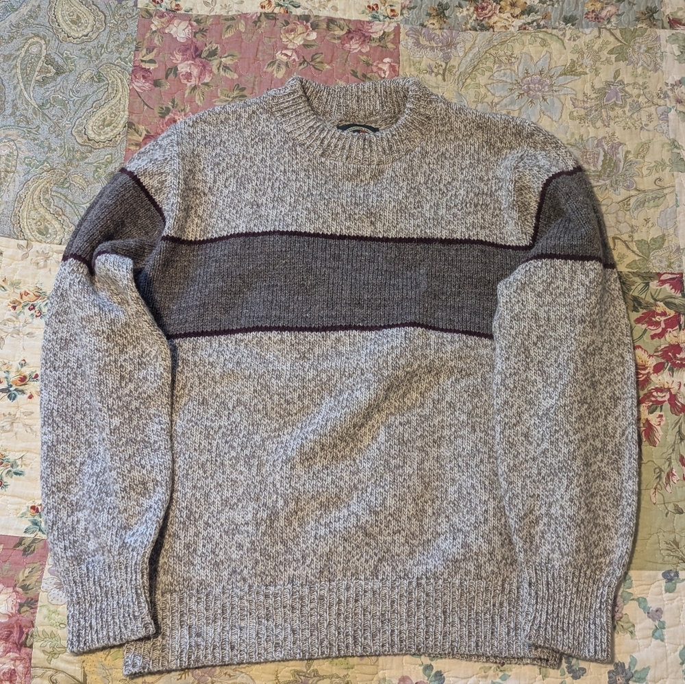 Vintage Alps Rugged Outdoors Wool Sweater